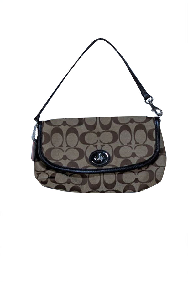 Coach - Brown Monogram Mini Bag